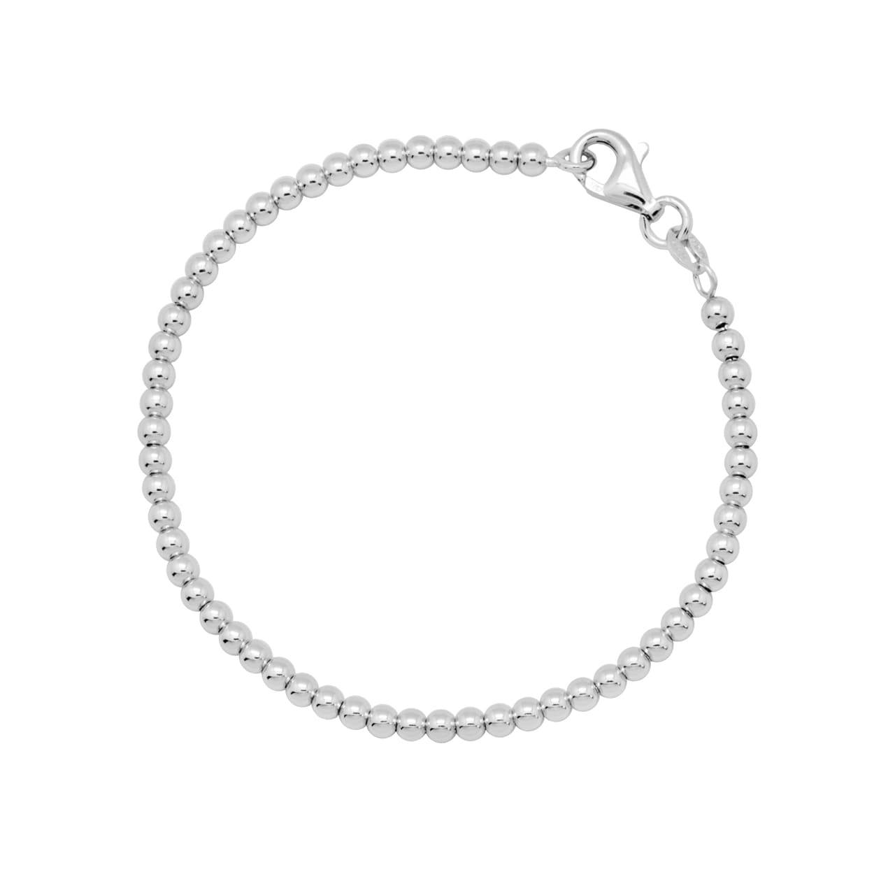 Pulsera Bola 3.0 mm Enia, Plata de ley 925